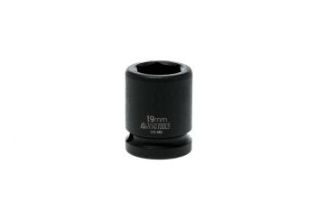 Teng Tools 920519-C 19MM 1/2" Drive 6 Point Regular Metric Impact Socket