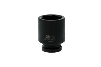 Teng Tools 920528-C 28MM 1/2" Drive 6 Point Regular Metric Impact Socket