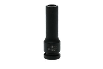 Teng Tools 920611-C 11MM 1/2" Drive 6 Point Deep Metric Impact Socket