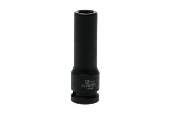 Teng Tools 920612-C 12MM 1/2" Drive 6 Point Deep Metric Impact Socket