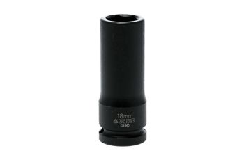 Teng Tools 920618-C 18MM 1/2" Drive 6 Point Deep Metric Impact Socket