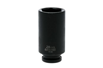 Teng Tools 920628-C 28MM 1/2" Drive 6 Point Deep Metric Impact Socket