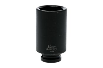 Teng Tools 920632-C 32MM 1/2" Drive 6 Point Deep Metric Impact Socket