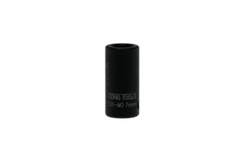Teng Tools 960507-C 7MM 1/4" Drive 6 Point Regular Metric Impact Socket