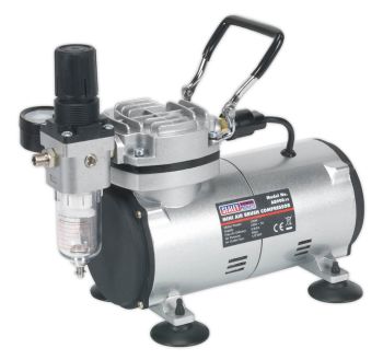 Sealey AB900 Mini Air Brush Compressor