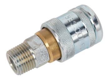 Sealey AC23 Coupling Body Male 1/2"BSPT