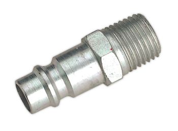 Sealey AC34 Screwed Adaptor Male 1/4"BSPT Pack of 2