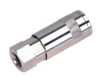 Sealey ACX13 Coupling Body Female 1/4"BSP Single