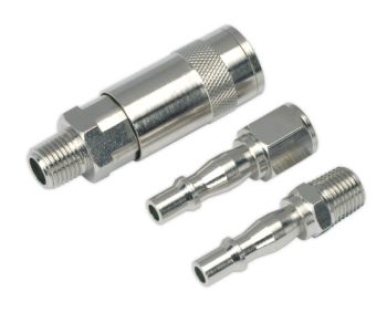 Sealey ACX60 Air Tool Coupling Kit 1/4"BSP