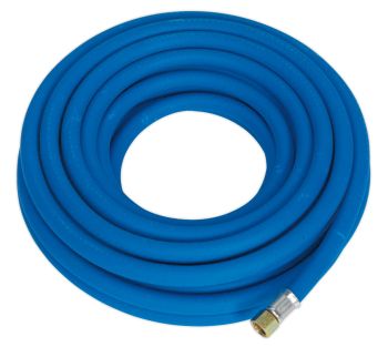Sealey AH10R Air Hose 10mtr x ⌀8mm with 1/4"BSP Unions Extra Heavy Duty
