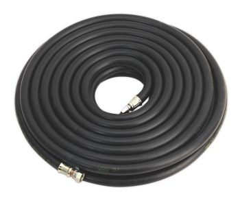 Sealey AH15RX/38 Air Hose 15mtr x ⌀10mm with 1/4"BSP Unions Heavy Duty