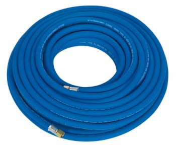 Sealey AH20R Air Hose 20mtr x ⌀8mm with 1/4"BSP Unions Extra Heavy Duty