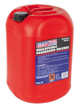 Sealey AK25 Degreasing Solvent Emulsifiable 25ltr