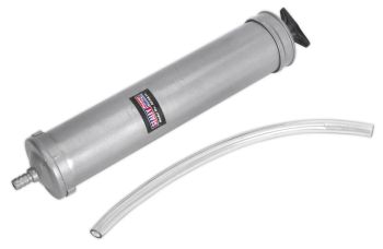 Sealey AK46 Oil Suction Syringe 500ml Metal Body