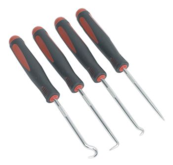Sealey AK5214 Miniature Hook & Pick Set 4pc