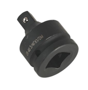Sealey AK5403 Impact Adaptor 3/4"Sq Drive Female   1/2"Sq Drive Male