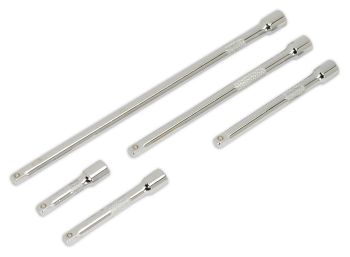 Sealey AK6331 Extension Bar Set 5pc 1/4"Sq Drive