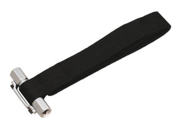 Sealey AK6403 Oil Filter Strap Wrench 300mm Capacity 3/8" & 1/2"Sq Drive