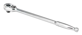 Sealey AK661L Ratchet Wrench Long Pattern 300mm 3/8"Sq Drive Pear Head Flip Reverse