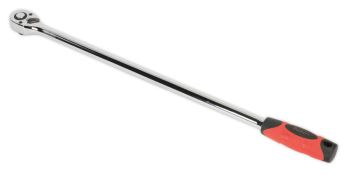 Sealey AK6695 Ratchet Wrench Extra Long 600mm 1/2"Sq Drive
