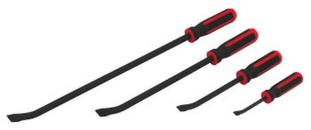Sealey AK9105 Angled Prybar Set 4pc Heavy Duty