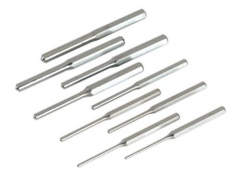 Sealey AK9109 Roll Pin Punch Set 9pc 1/8 1/2" Imperial