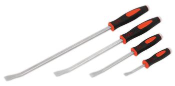 Sealey AK9141 Angled Prybar Set 4pc Heavy Duty