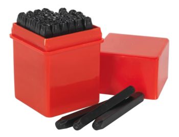 Sealey AK9296 Letter & Number Punch Set 36pc 4mm
