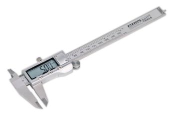 Sealey AK9621EV Digital Vernier Caliper 0 150mm(0 6") Stainless Steel