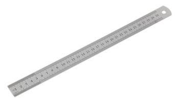 Sealey AK9641 Steel Rule 300mm/12"