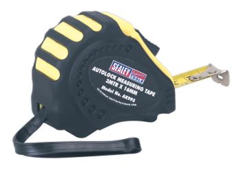 Sealey AK993 Autolock Measuring Tape 3mtr(10ft) x 16mm Metric/Imperial