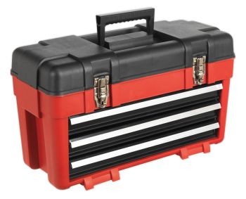 Sealey AP1003 Toolbox 585mm 3 Drawer Portable