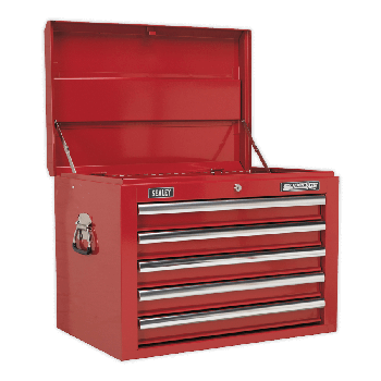 Sealey AP26059 Topchest 5 Drawer With Ball Bearing Slides