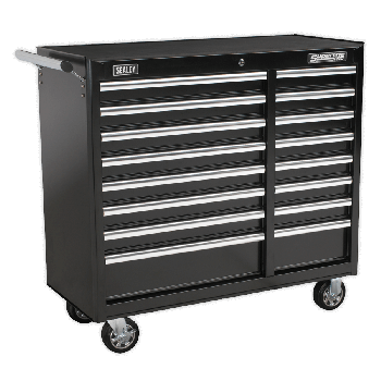Sealey AP41169 Rollcab 16 Drawer with Ball Bearing Slides Heavy Duty