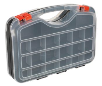 Sealey APAS42 Parts Storage Case 42 Compartment Double Sided
