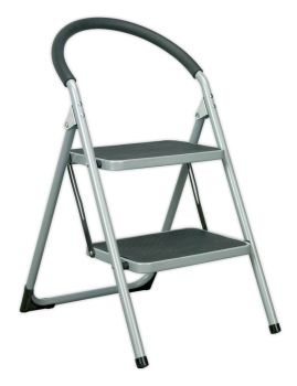 Sealey ASL2 Step Stool 2 Tread 150kg Capacity EN14183