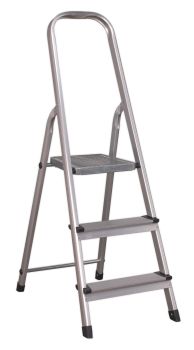 Sealey ASL3S Aluminium Step Ladder 3 Tread EN 131
