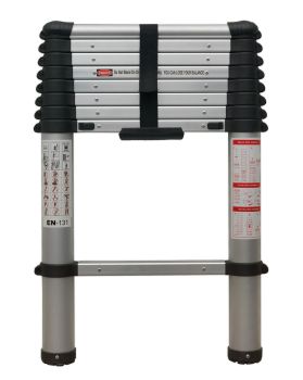 Sealey ATL09 Aluminium Telescopic Ladder 9 Tread EN 131