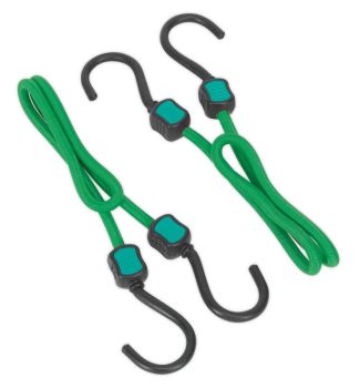 Sealey BCS21 Bungee Cord Set 2pc 610mm