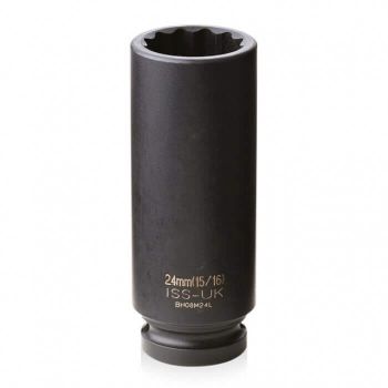 BH08M28L - ISS 1/2 Drive 28mm Bi-Hex Long