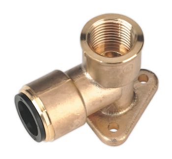 Sealey CAS22BWE Wingback Elbow 22mm x 3/4"BSP Brass (John Guest Speedfit&reg;   PM22WB)
