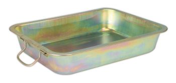 Sealey DRPM2 Metal Drain Pan 12ltr