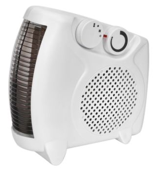 Sealey FH2010 Fan Heater 2000W/230V 2 Heat Settings & Thermostat
