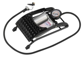 Sealey FP4 Foot Pump Twin Barrel