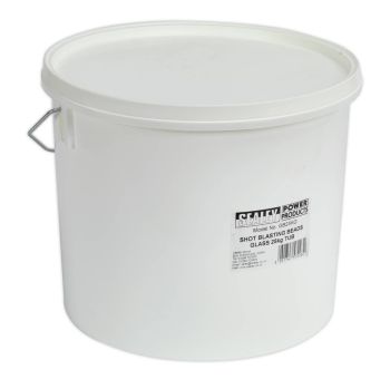 Sealey GB25KG Shot Blasting Beads Glass 25kg Plastic Tub