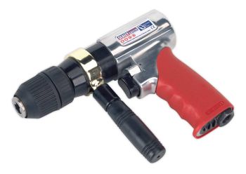 Sealey GSA27 Air Drill ⌀13mm Reversible with Keyless Chuck