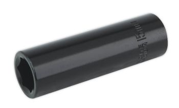 Sealey IS1215D Impact Socket 15mm Deep 1/2"Sq Drive
