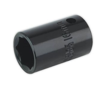 Sealey IS1216 Impact Socket 16mm 1/2"Sq Drive