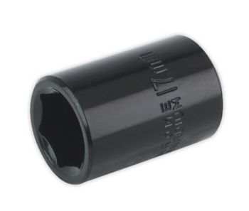 Sealey IS1217 Impact Socket 17mm 1/2"Sq Drive