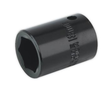 Sealey IS1218 Impact Socket 18mm 1/2"Sq Drive